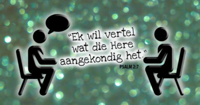 Leer jou kind: ’n Kind is vir ons gebore