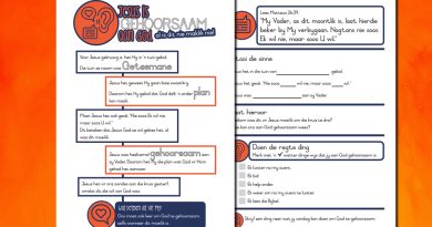 Jesus is gehoorsaam aan God